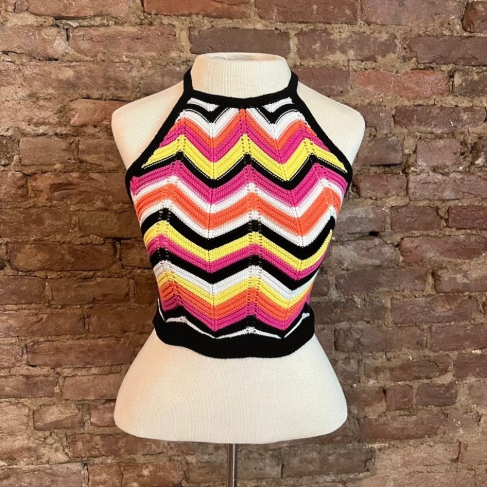 Halter Crop Top Size M